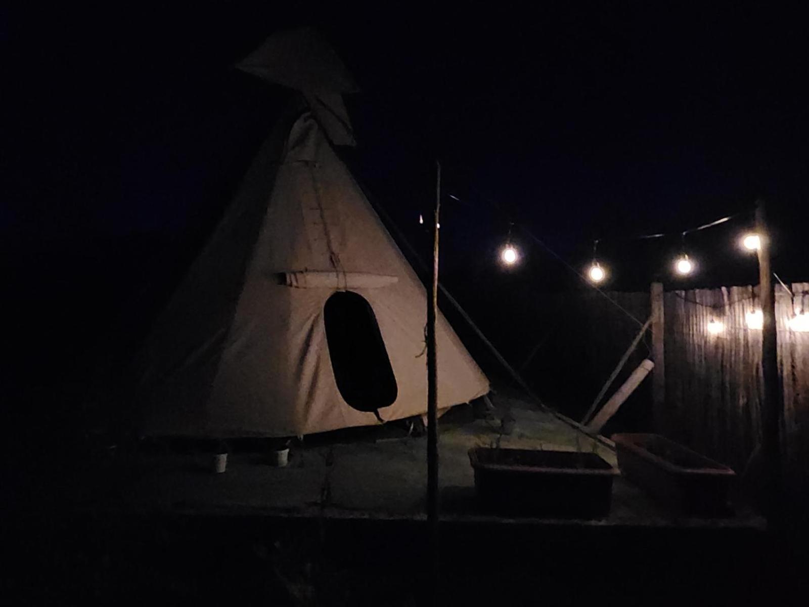Tsitsikamma Wolf Sanctuary Eco Cabins & Teepees Stormsrivier Oda fotoğraf